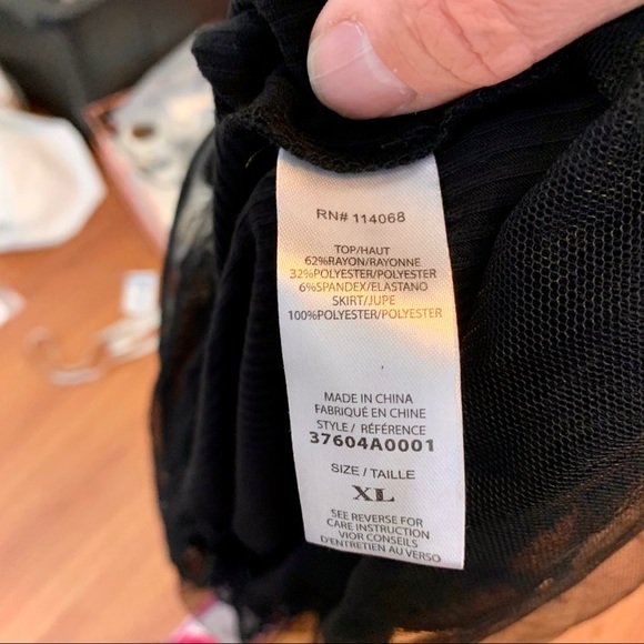 Sherman Girls Long sleeve shirt with sheer tulle - Picture 4 of 4